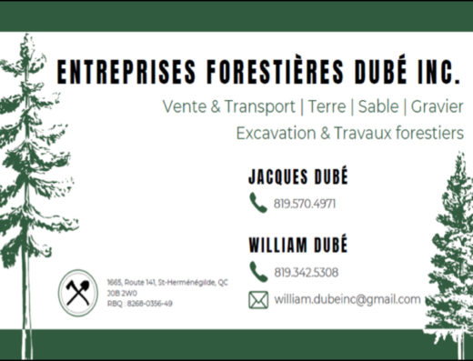 ENTREPRISES FORESTIÈRES DUBÉ