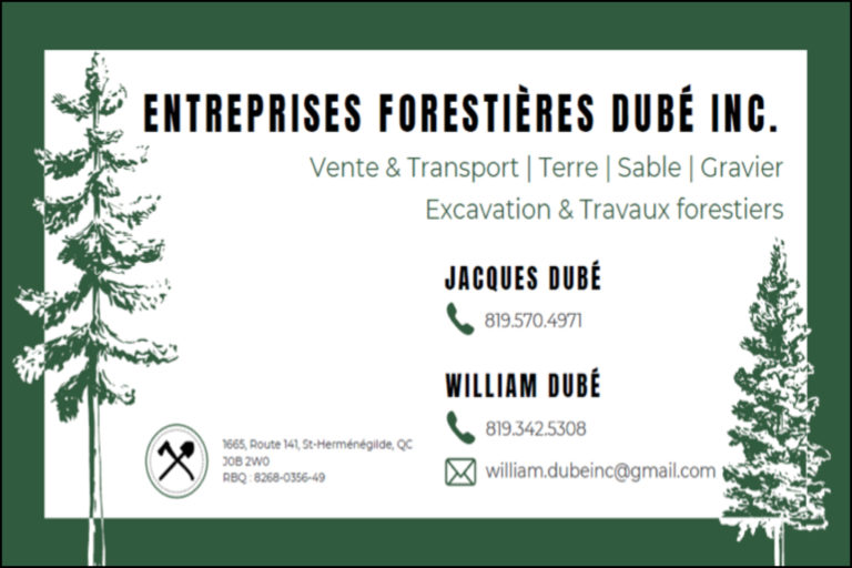 ENTREPRISES FORESTIÈRES DUBÉ