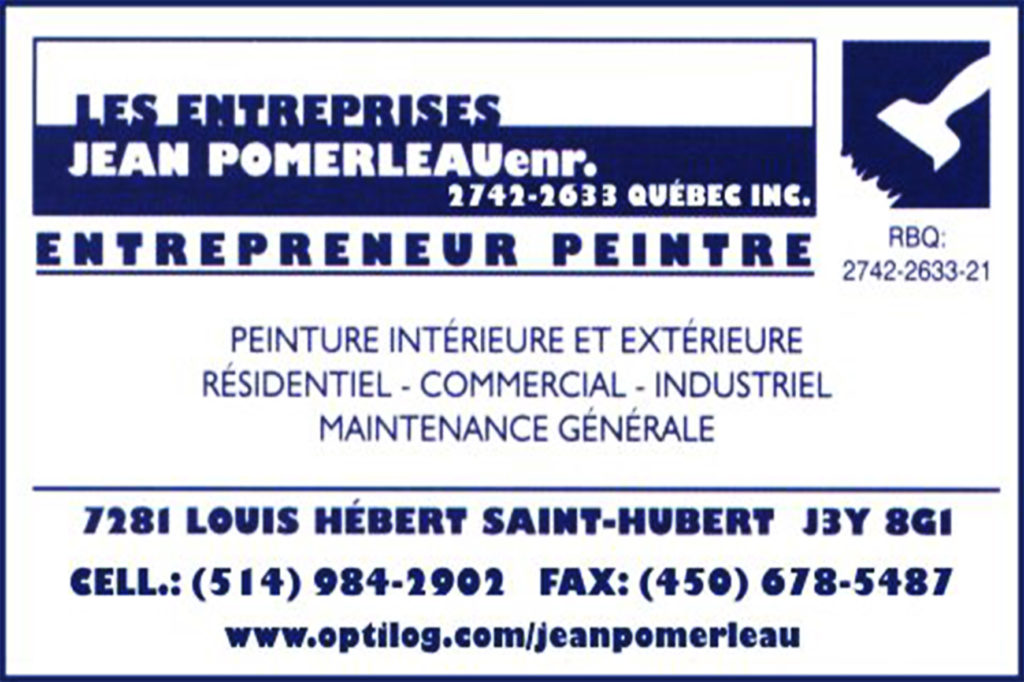 LES ENTREPRISES JEAN POMERLEAU INC