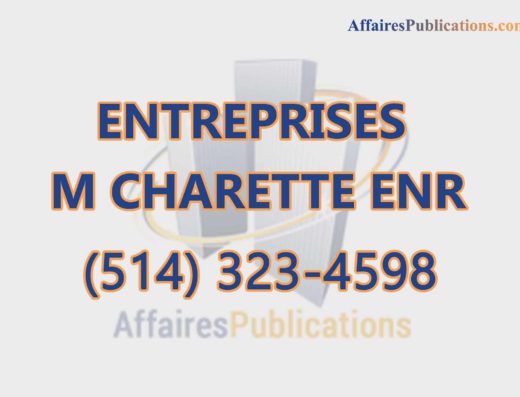 ENTREPRISES M CHARETTE ENR