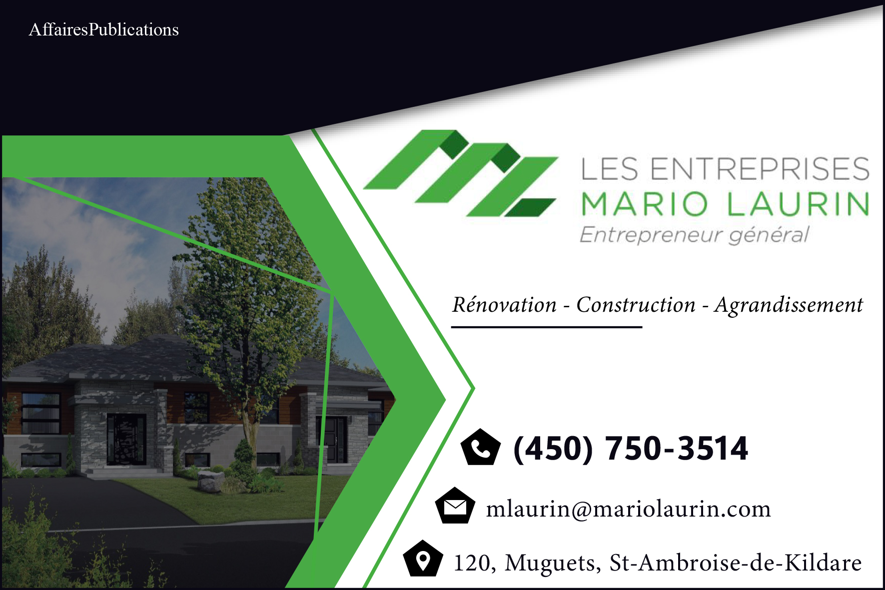 ENTREPRISES MARIO LAURIN