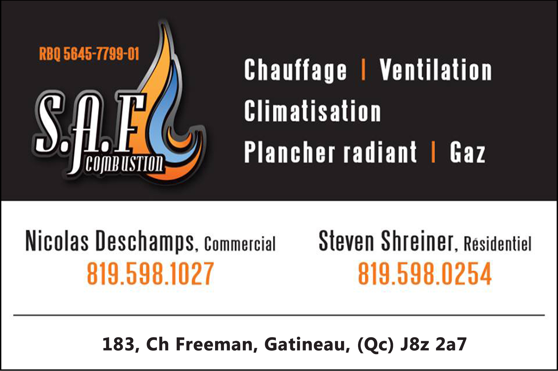 SAF COMBUSTION INC