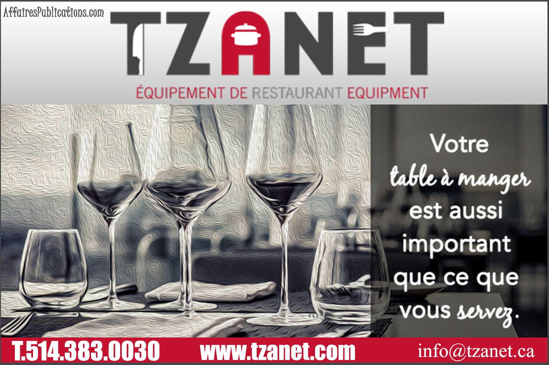 ENTREPRISES TZANET INC