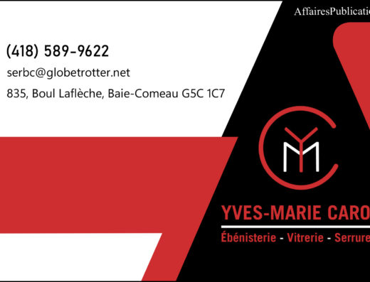 ENTREPRISES YVES M CARON INC