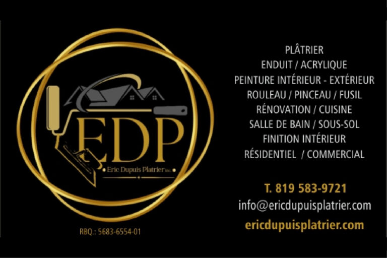 ÉRIC DUPUIS PLÂTRIER INC