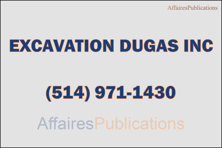 EXCAVATION DUGAS INC