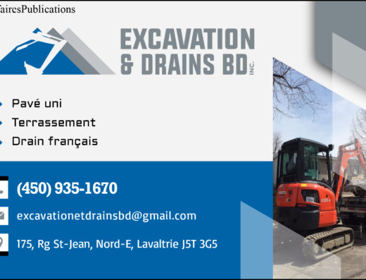 EXCAVATION ET DRAINS B.D. INC