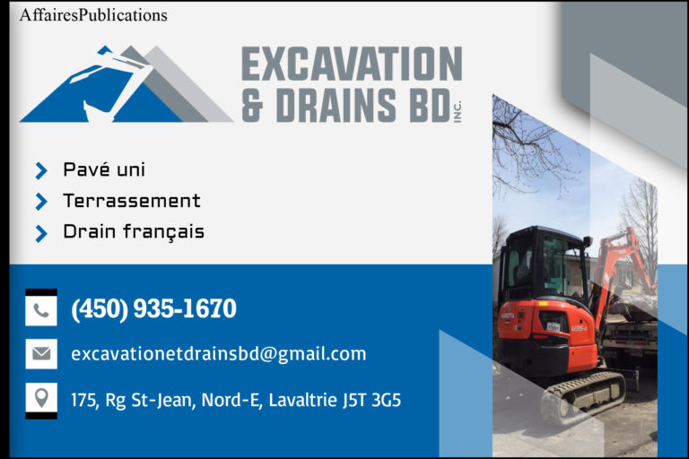 EXCAVATION ET DRAINS B.D. INC