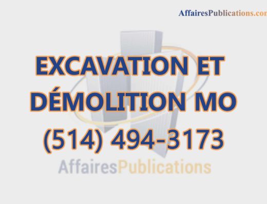 EXCAVATION ET DÉMOLITION MO