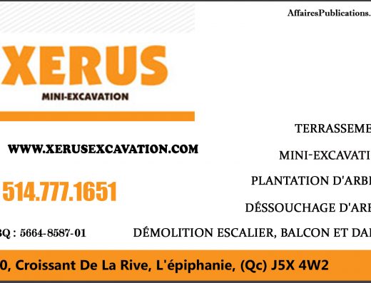 EXCAVATION ET RÉNOVATION XERUS
