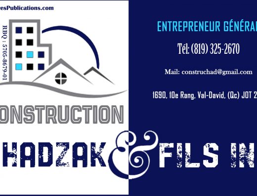 CONSTRUCTION CHADZAK & FILS