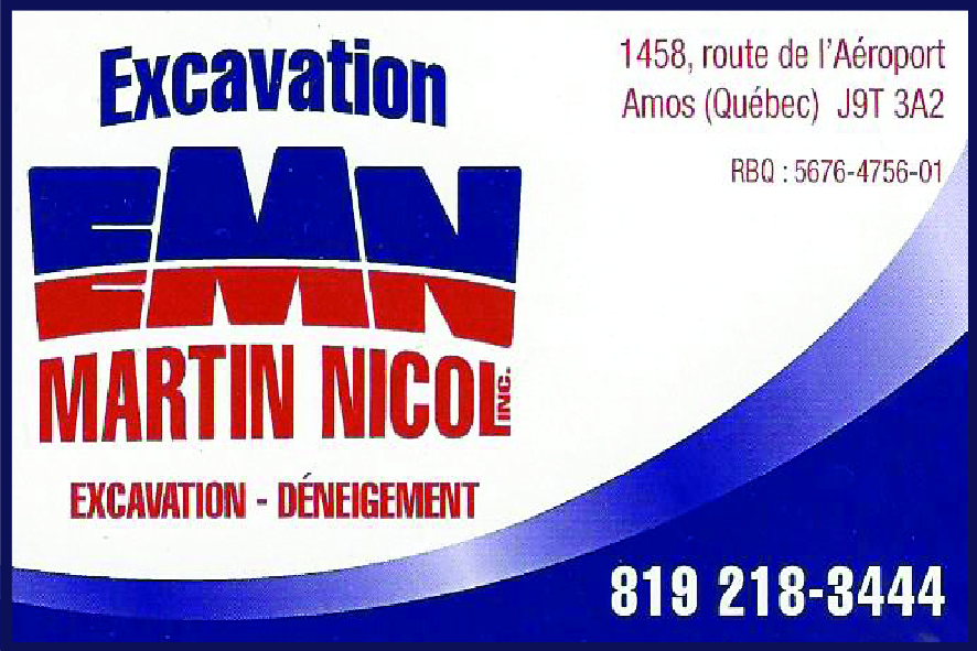 EXCAVATION MARTIN NICOL INC