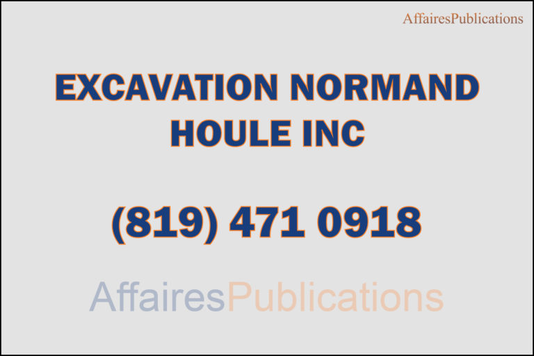 EXCAVATION NORMAND HOULE INC