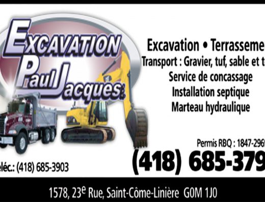 EXCAVATION PAUL JACQUES INC