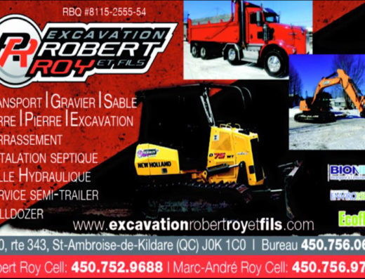 EXCAVATION ROBERT ROY & FILS