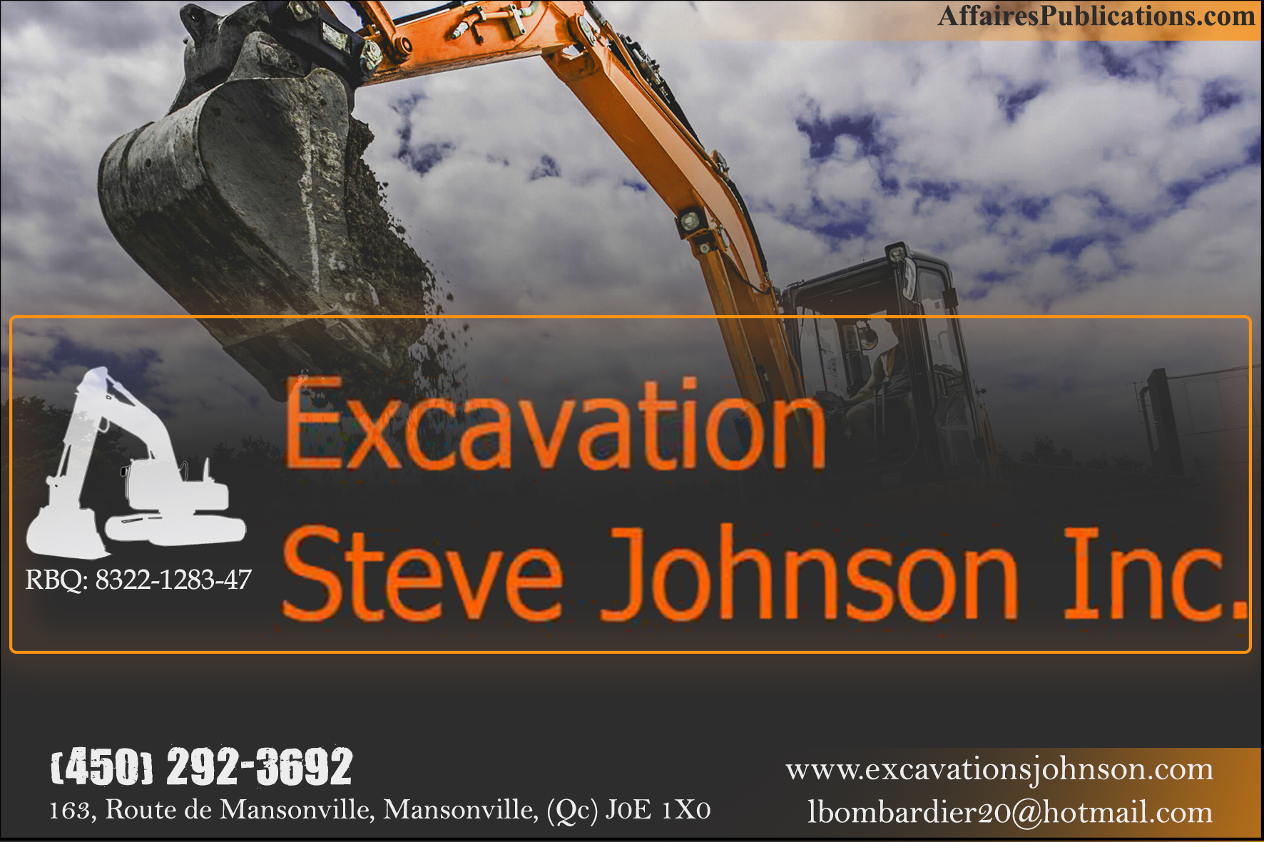EXCAVATION STEVE JOHNSON INC