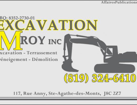 EXCAVATION M ROY INC