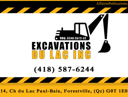 EXCAVATIONS DU LAC INC