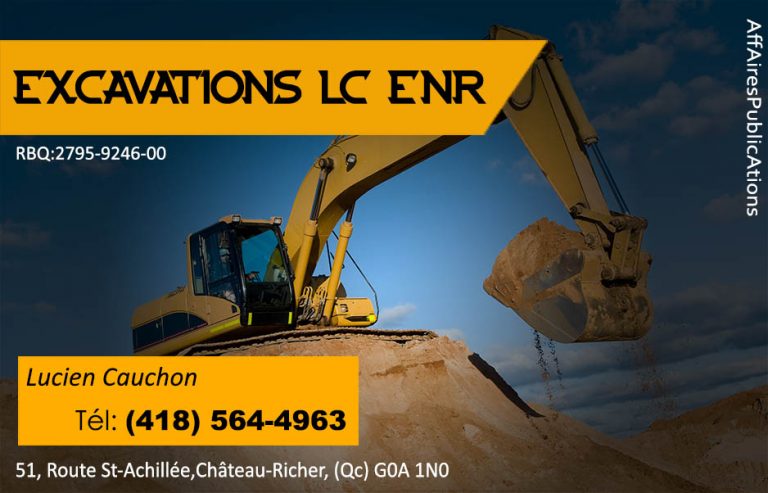 EXCAVATIONS LC ENR