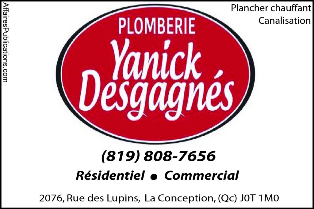 PLOMBERIE YANIK DESGAGNÉS INC