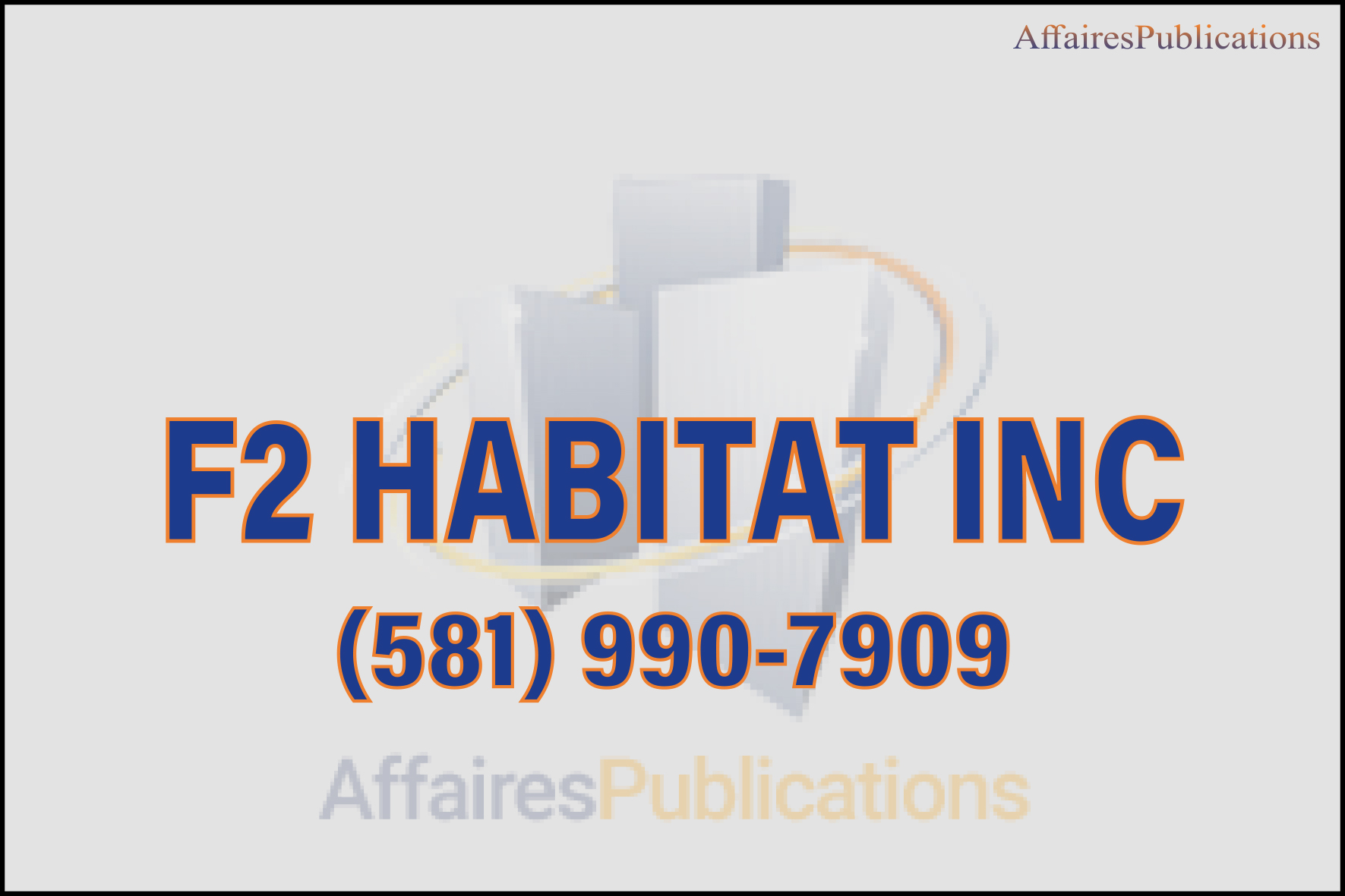 F2 HABITAT INC