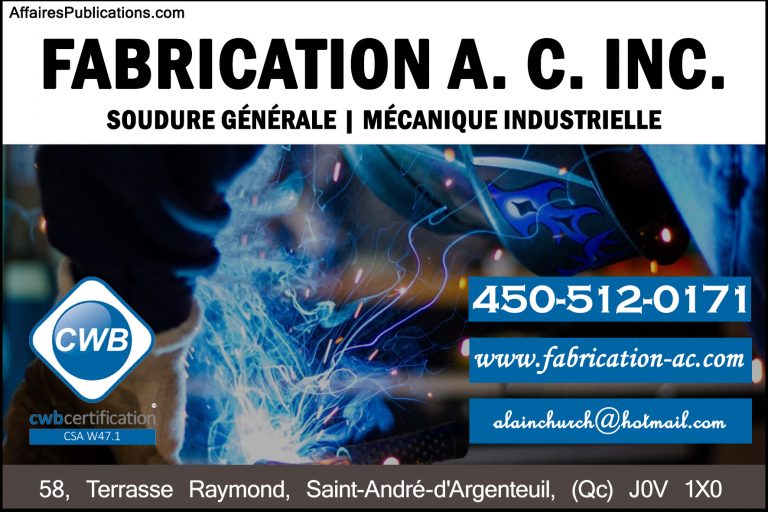 FABRICATION A.C INC