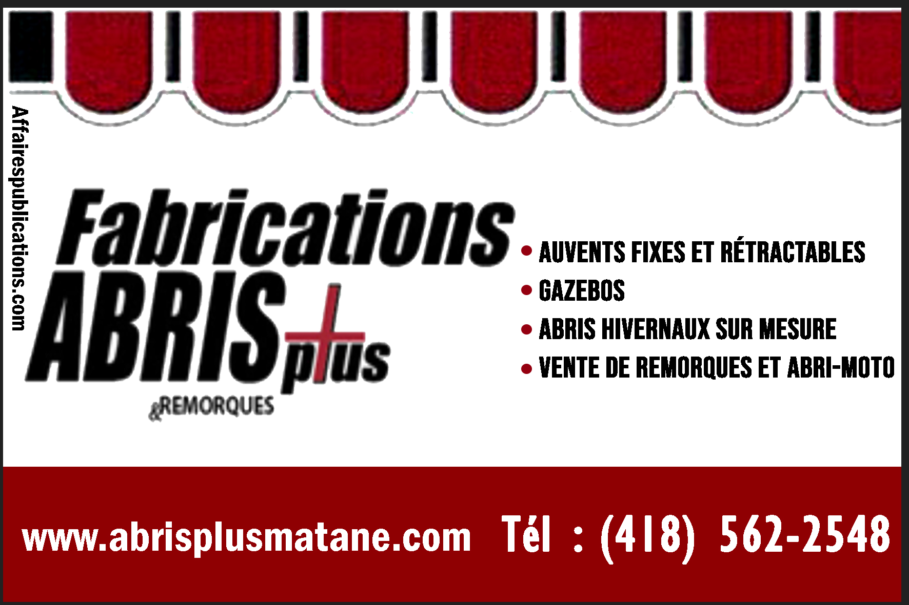 FABRICATION ABRIS PLUS INC