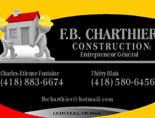FB CHARTHIER CONSTRUCTION