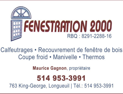 FENESTRATION 2000 INC