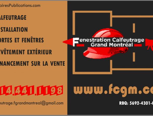 FENESTRATION CALFEUTRAGE GRAND MONTRÉAL INC