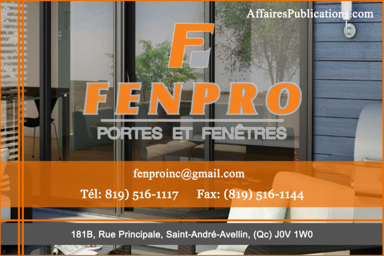 FENPRO PORTES ET FENÊTRES INC