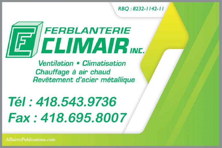 FERBLANTERIE CLIMAIR INC