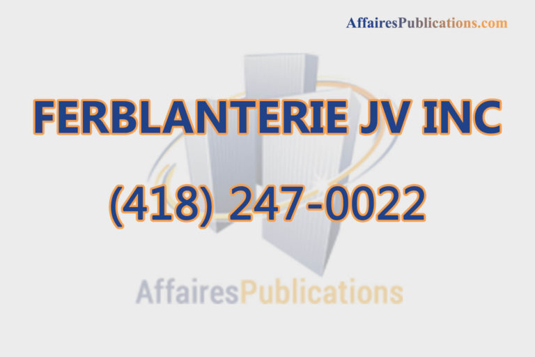 FERBLANTERIE JV INC