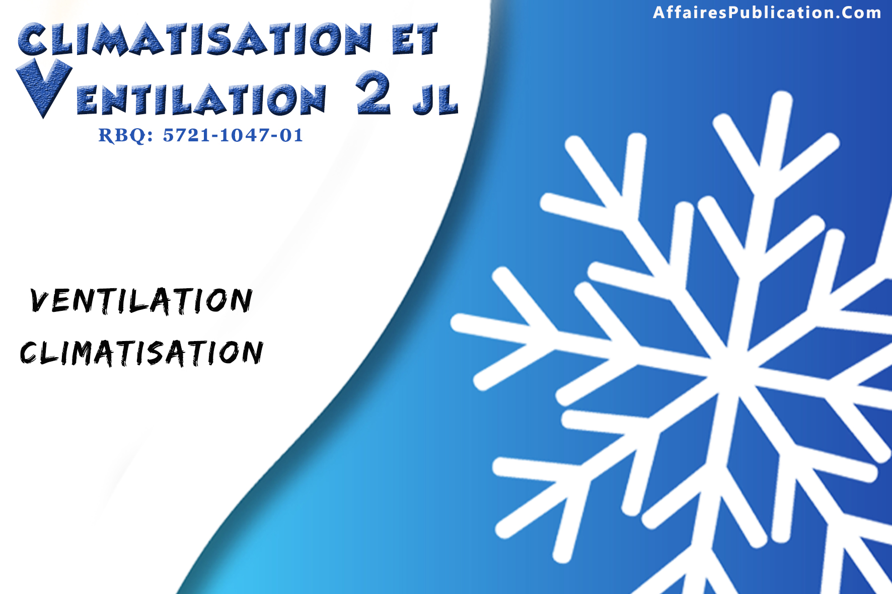 CLIMATISATION ET VENTILATION 2 JL
