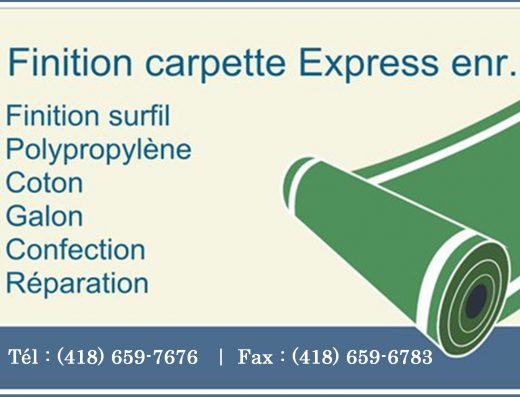 FINITION CARPETTE EXPRESS ENR