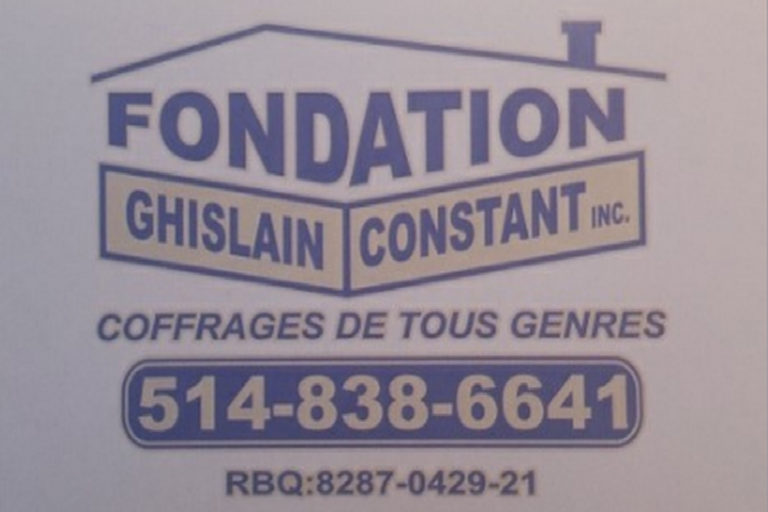 FONDATION GHISLAIN CONSTANT