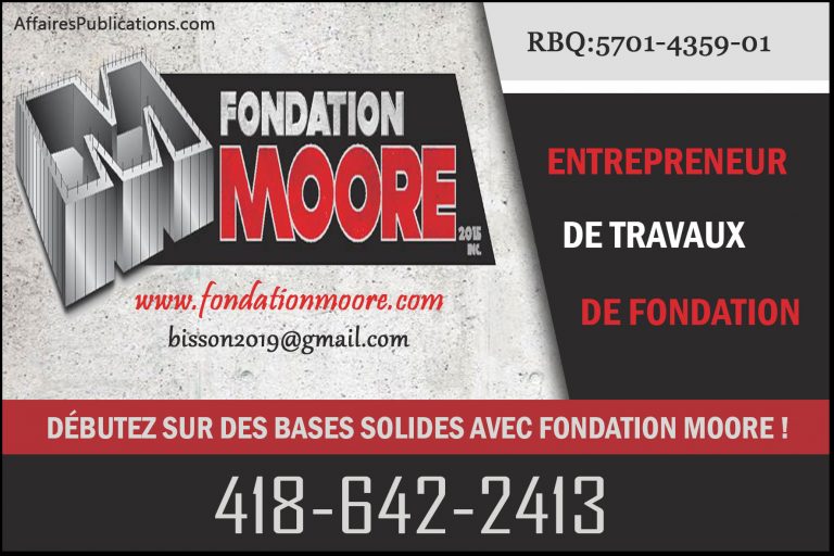 FONDATIONS MOORE (2015) INC