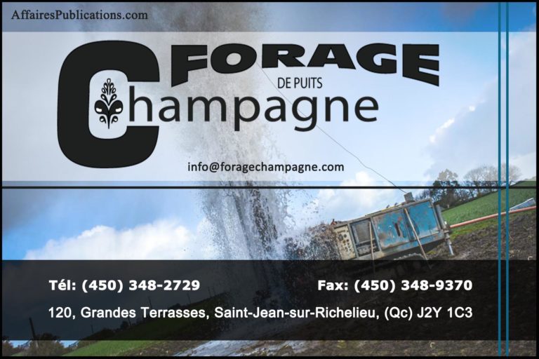 FORAGE DE PUITS CHAMPAGNE INC