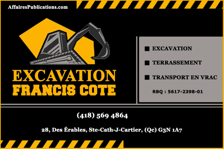FRANCIS CÔTÉ EXCAVATION