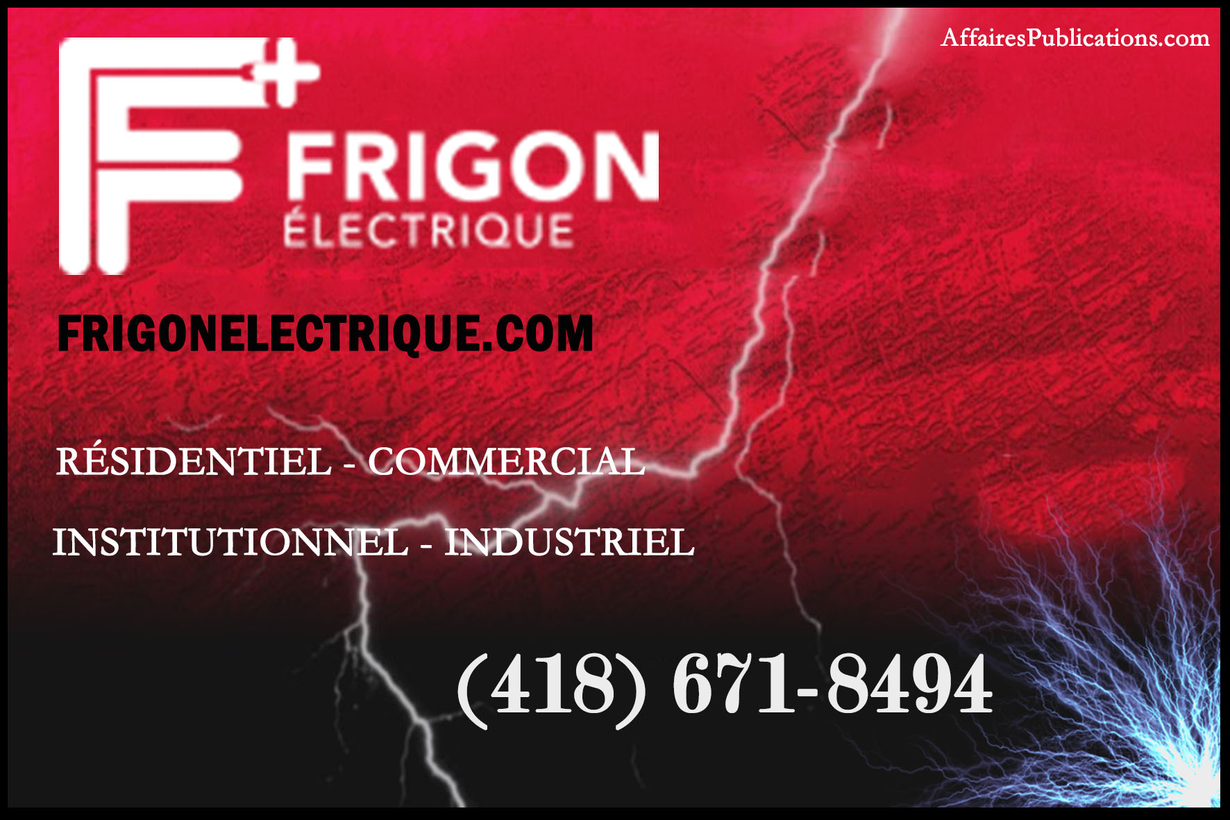 FRIGON ÉLECTRIQUE INC