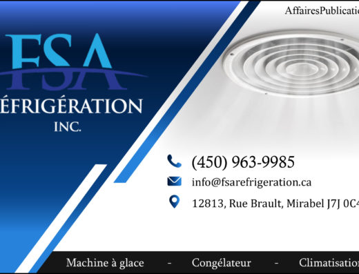 FSA RÉFRIGÉRATION INC