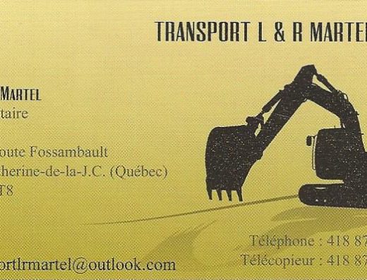 TRANSPORT L ET R MARTEL