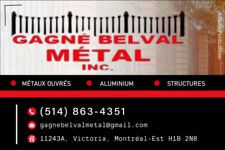GAGNÉ-BELVAL MÉTAL INC