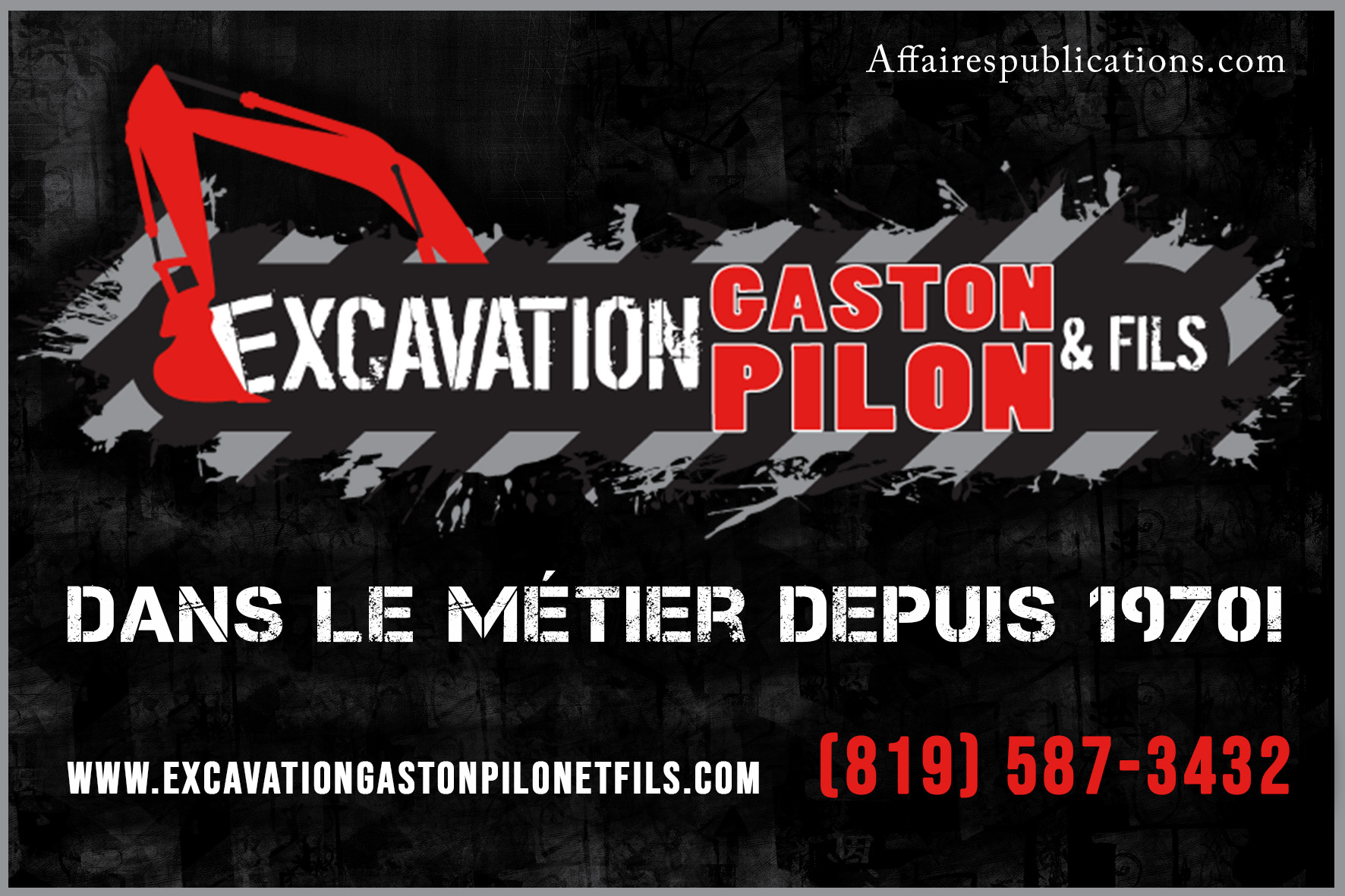 GASTON PILON EXCAVATION ENR