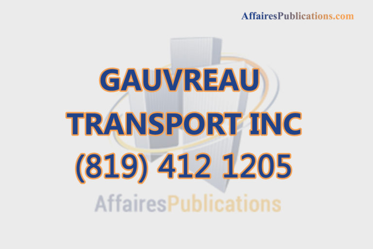 GAUVREAU TRANSPORT INC