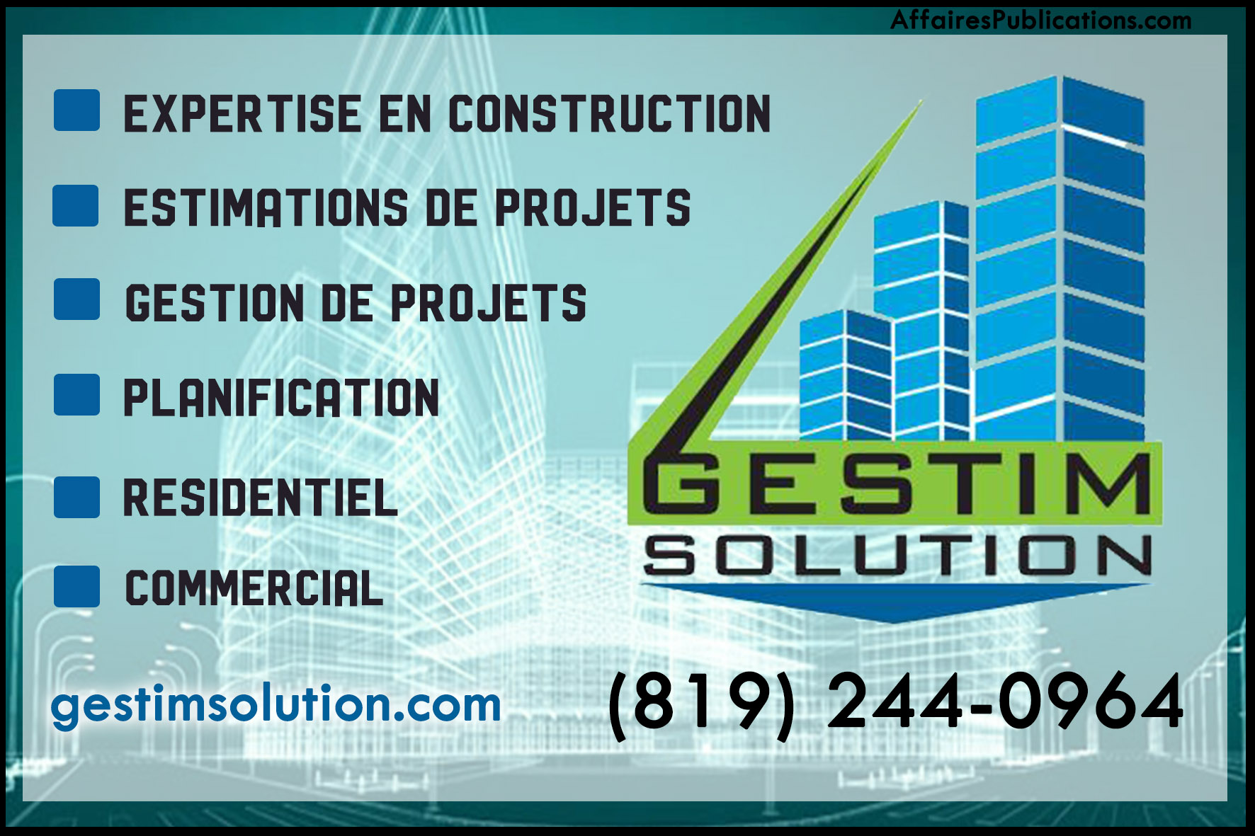 GESTIM SOLUTION INC
