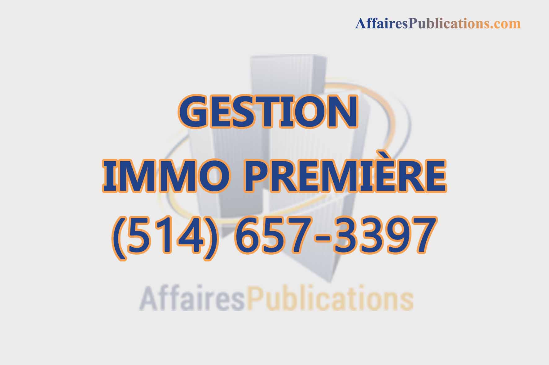 GESTION IMMO PREMIÈRE