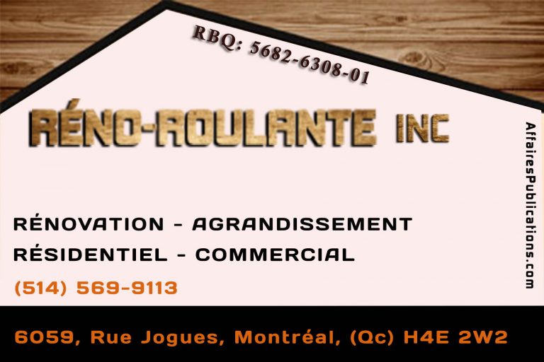 RÉNO ROULANTE INC