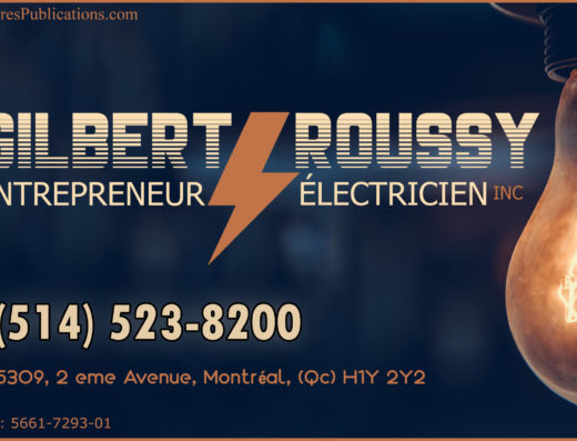 GILBERT ROUSSY ENTREPRENEUR ÉLECTRICIEN INC
