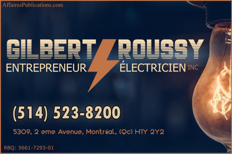 GILBERT ROUSSY ENTREPRENEUR ÉLECTRICIEN INC